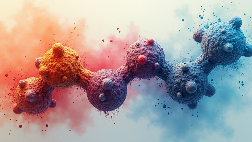 Scientific illustration of creatine molecular structure