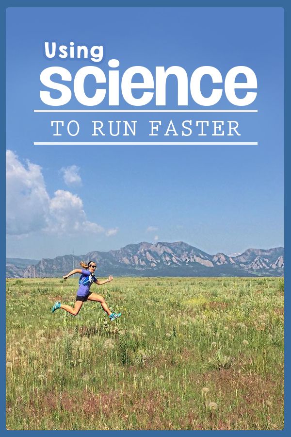 Runner running through grasslands as free as a bird