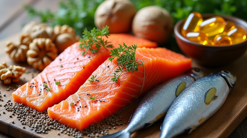 Fresh fish and chia seeds as sources of omega-3